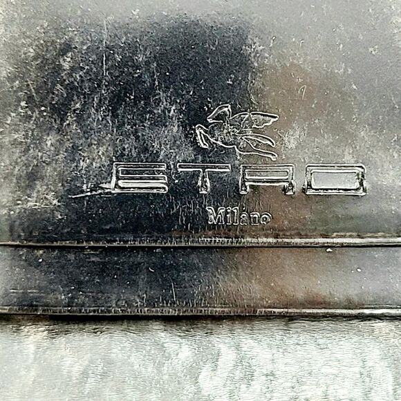 Etro Leather Card Case Wallet - Picture 6 of 6